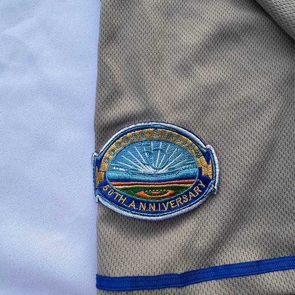 Clayton Kershaw Dodgers 50th Anniversary Grey Road Jersey Size 54 (XXL) - Picture 4 of 13